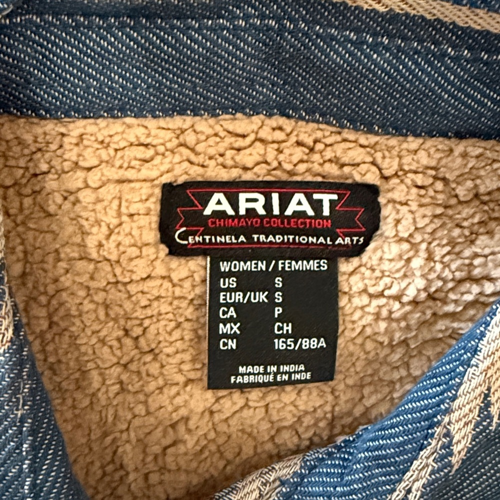 Ariat Western Multicolor Patterned Jacket With Wa… - image 2
